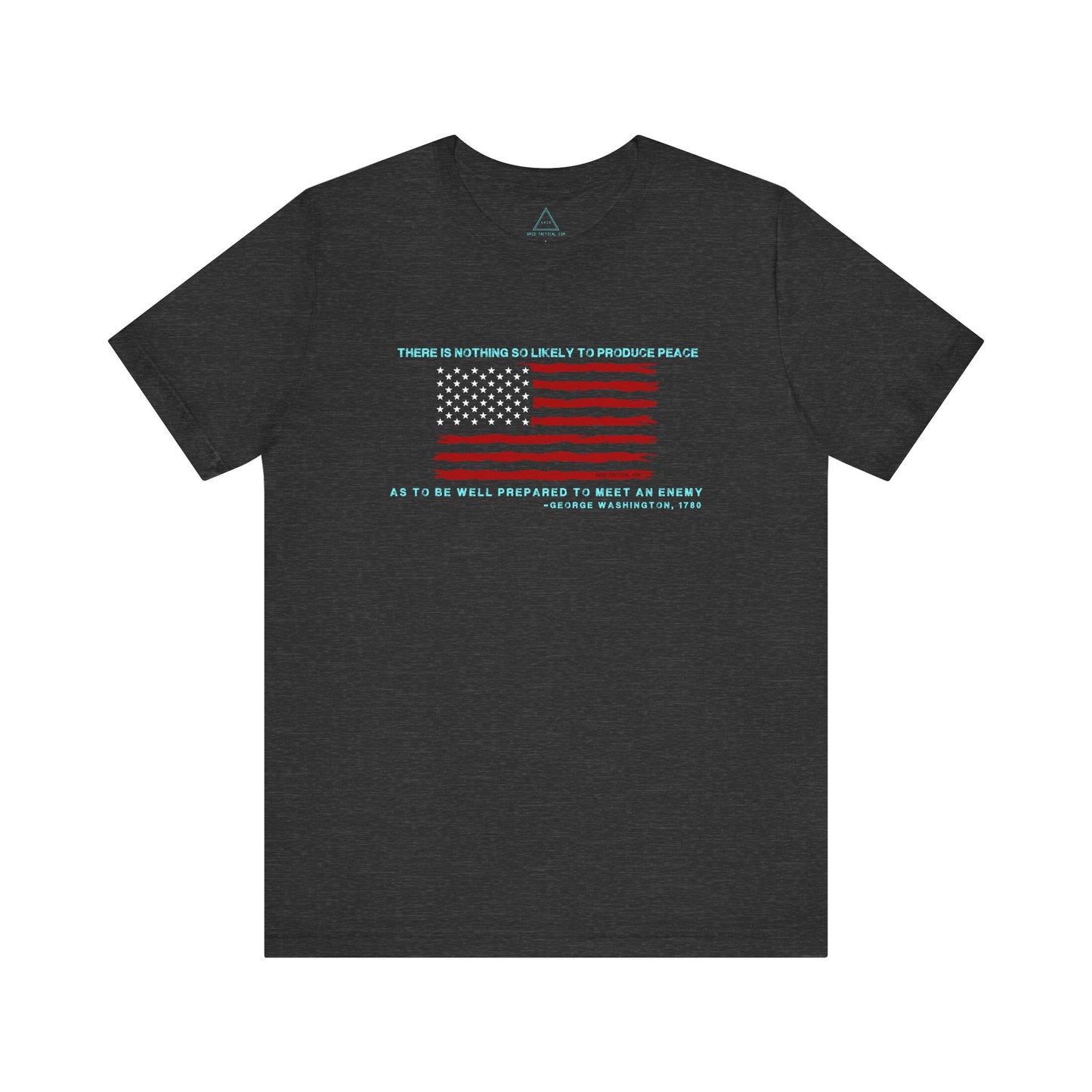 Achieve World Peace Heather T-Shirt
