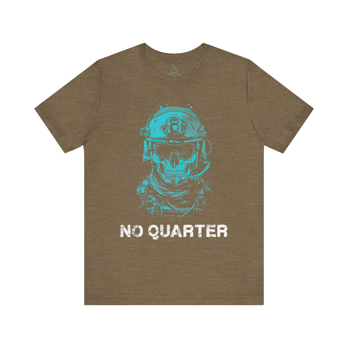No Quarter Skull Heather T-Shirt