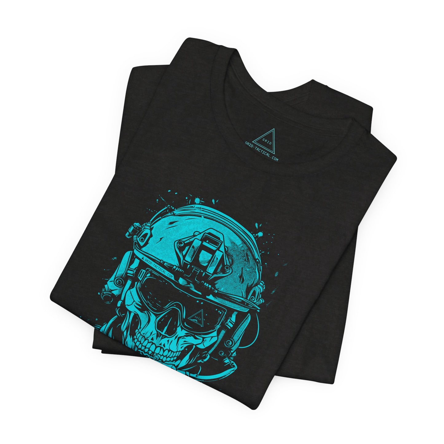 No Quarter Skull Heather T-Shirt