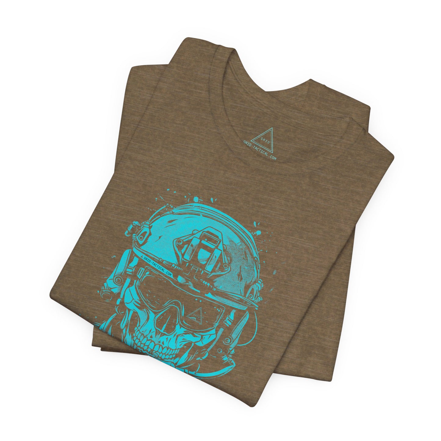 No Quarter Skull Heather T-Shirt