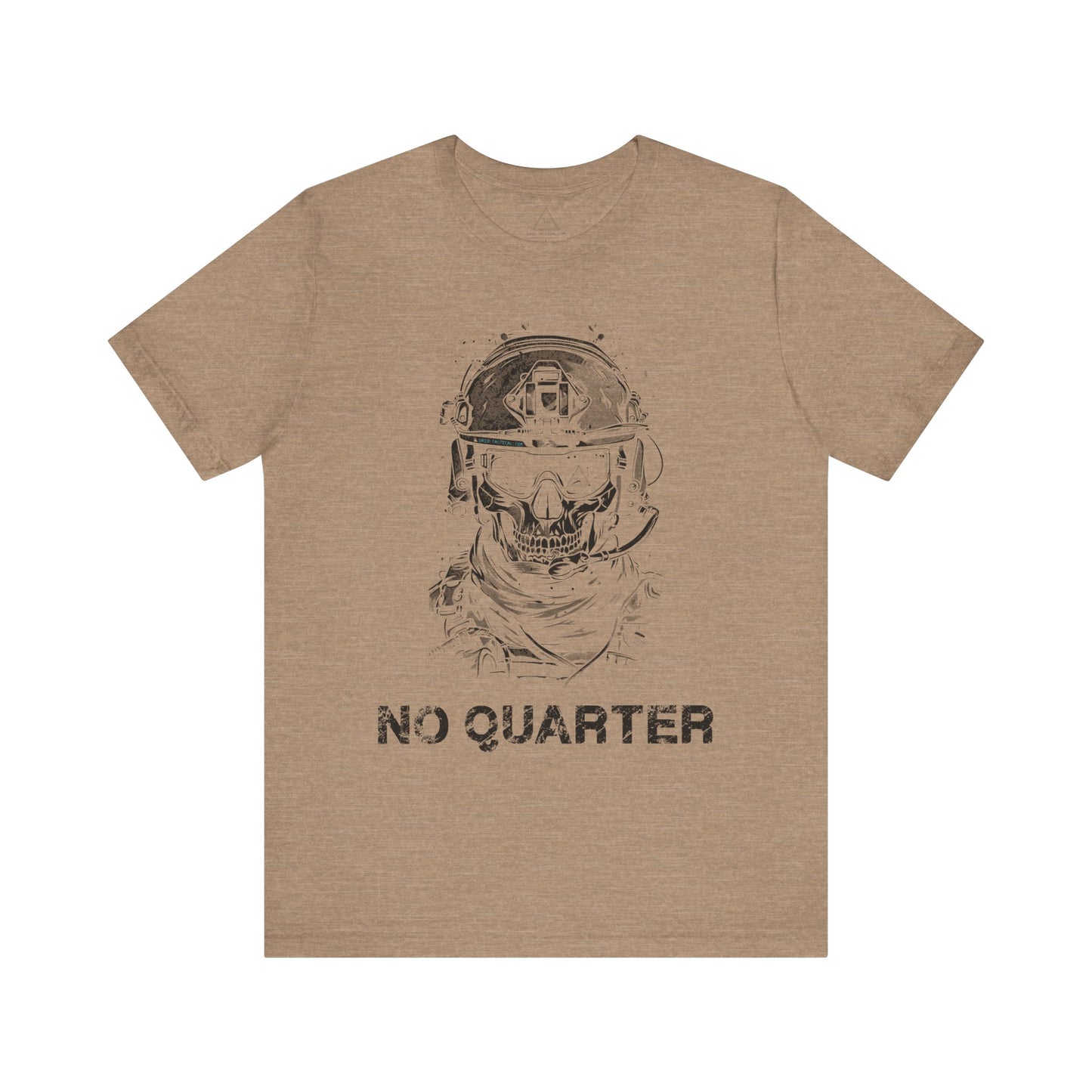 No Quarter Skull Heather T-Shirt