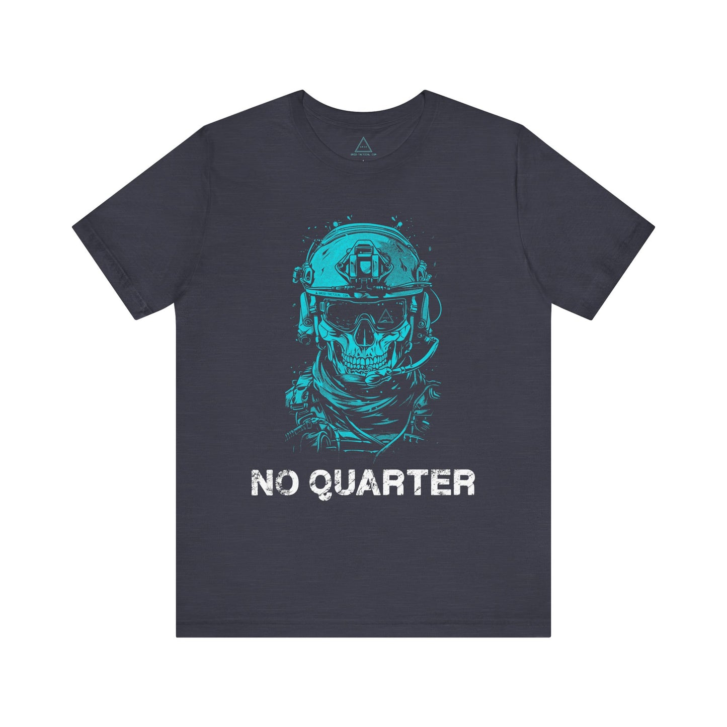 No Quarter Skull Heather T-Shirt