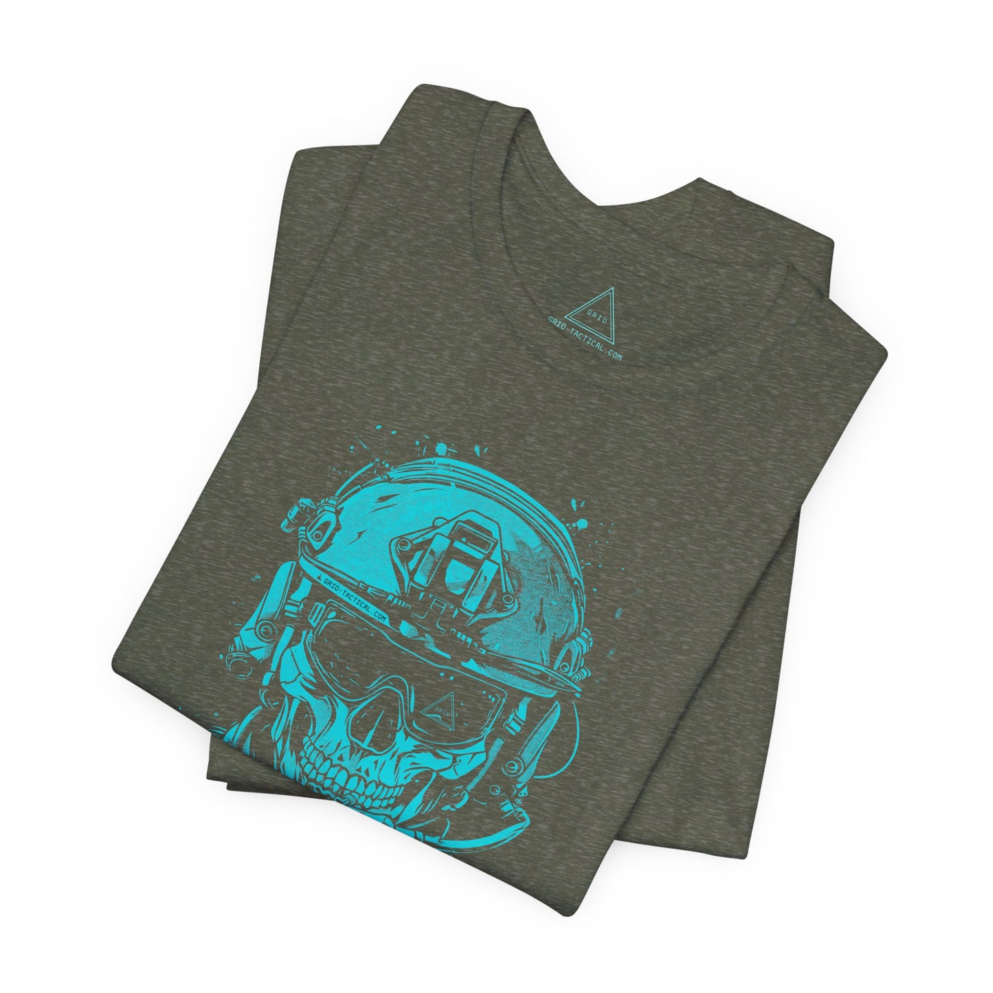 No Quarter Skull Heather T-Shirt