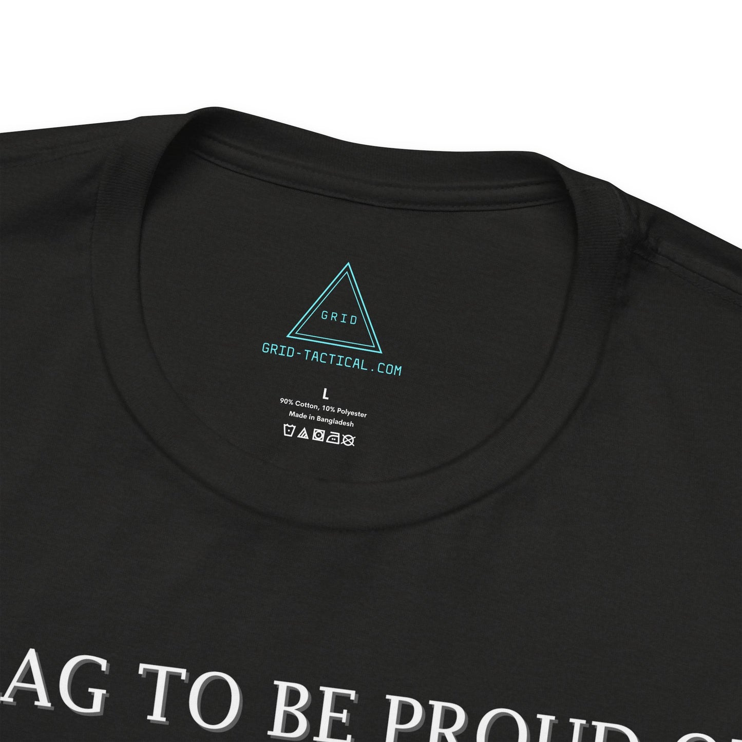 Pride Flag - Gadsden Heather T-Shirt