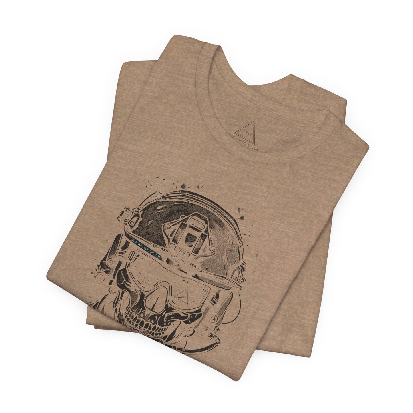 No Quarter Skull Heather T-Shirt