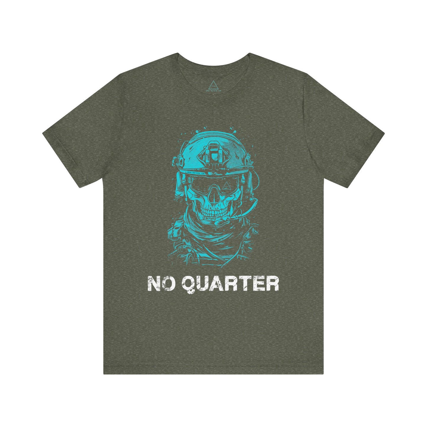 No Quarter Skull Heather T-Shirt