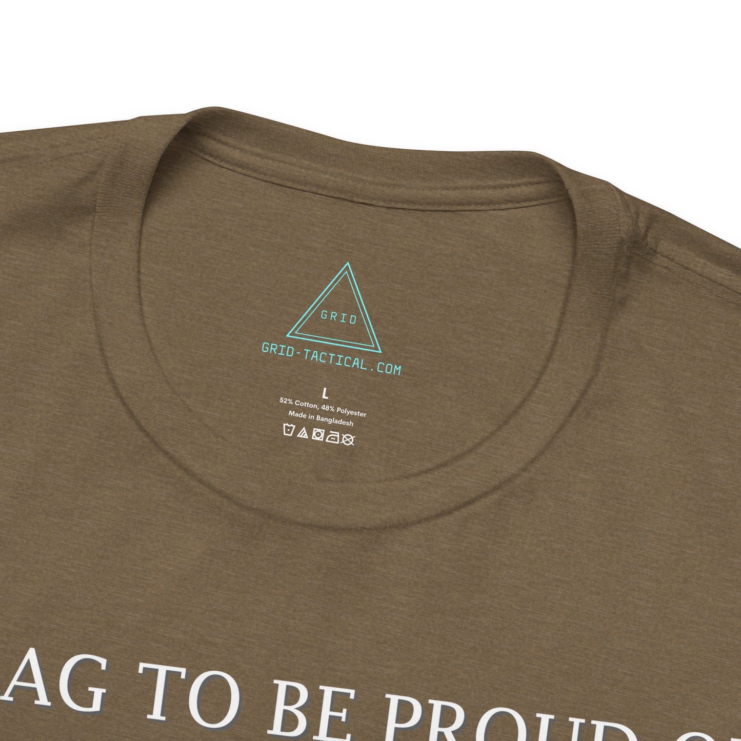 Pride Flag - Texas Heather T-Shirt