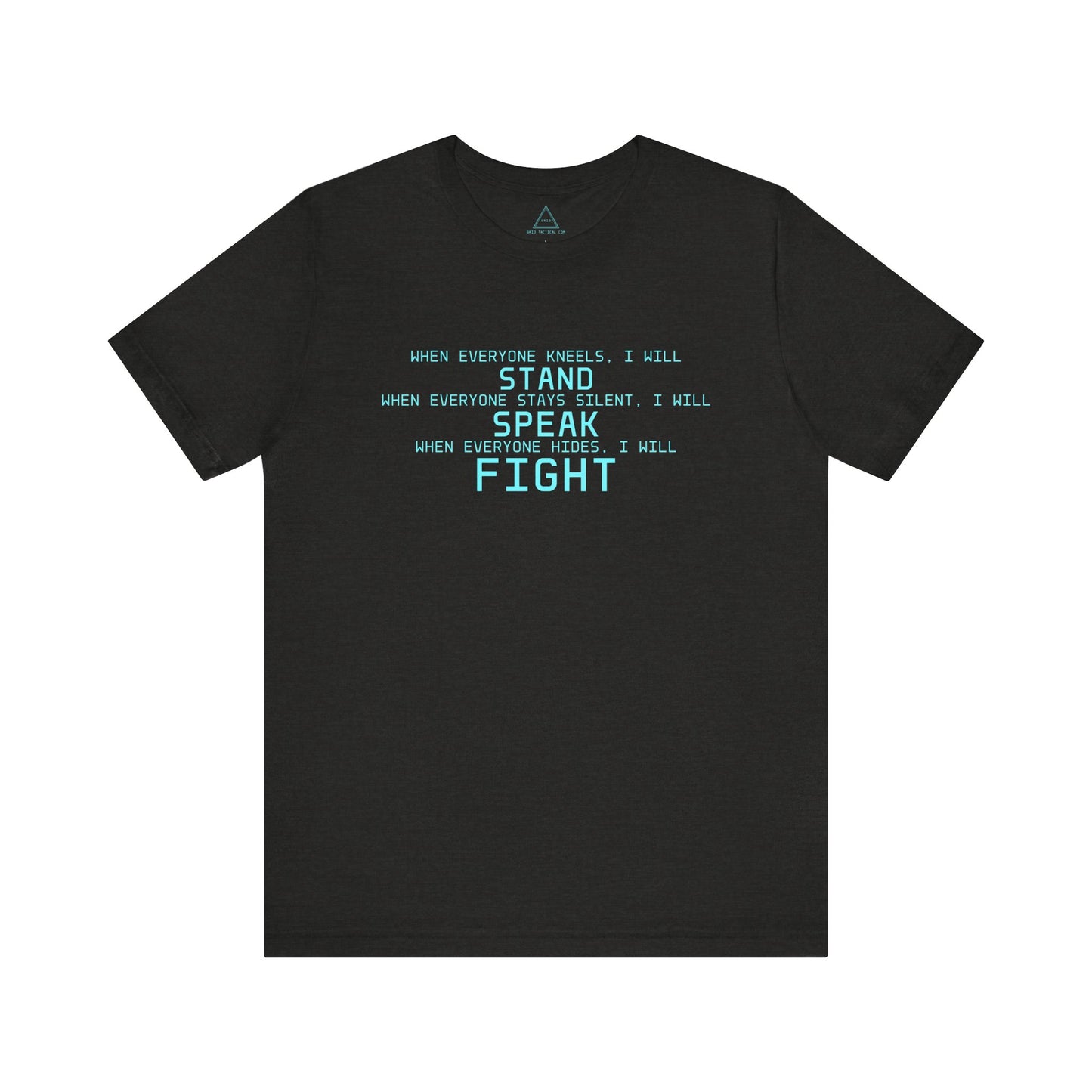 Stand Speak Fight Heather T-Shirt
