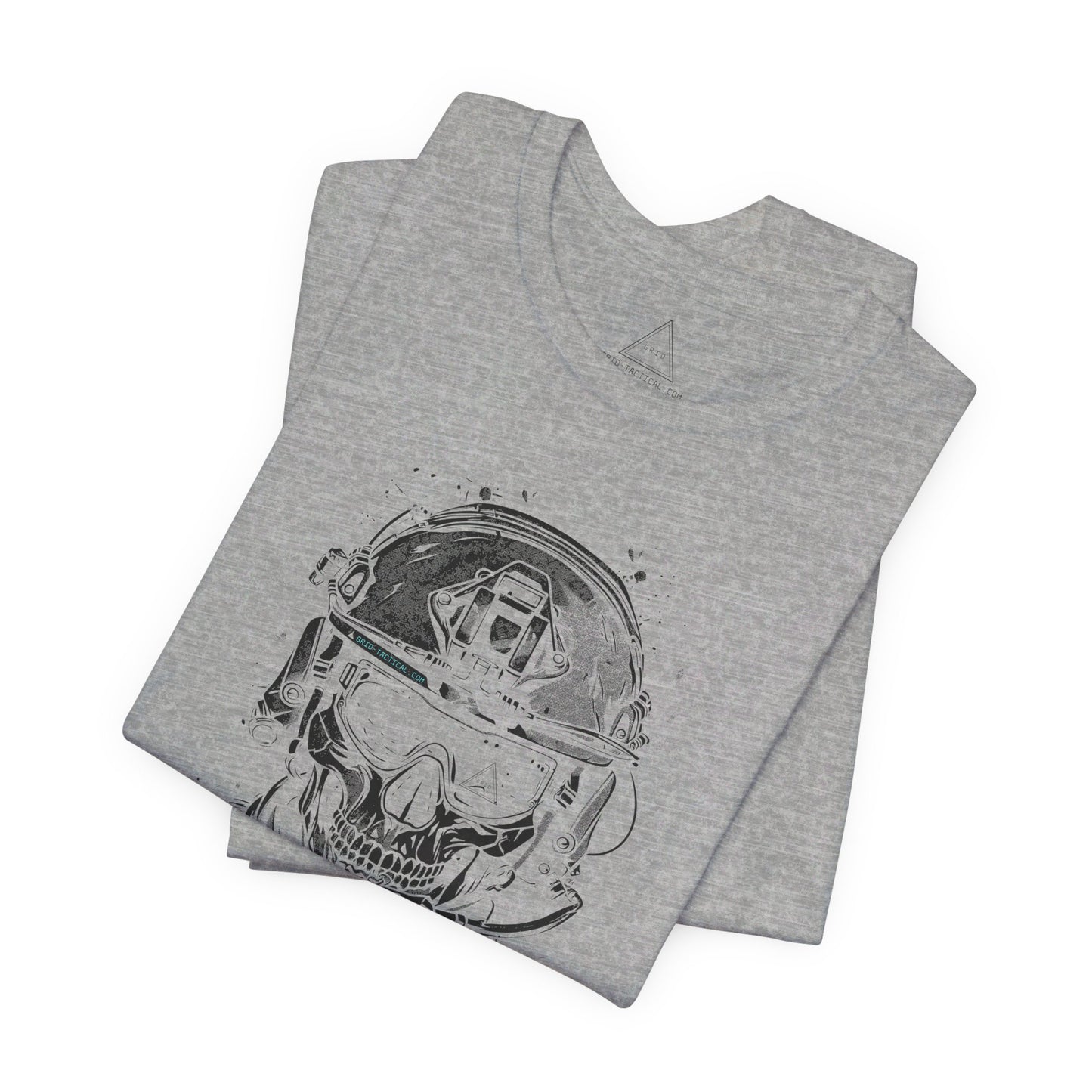 No Quarter Skull Heather T-Shirt