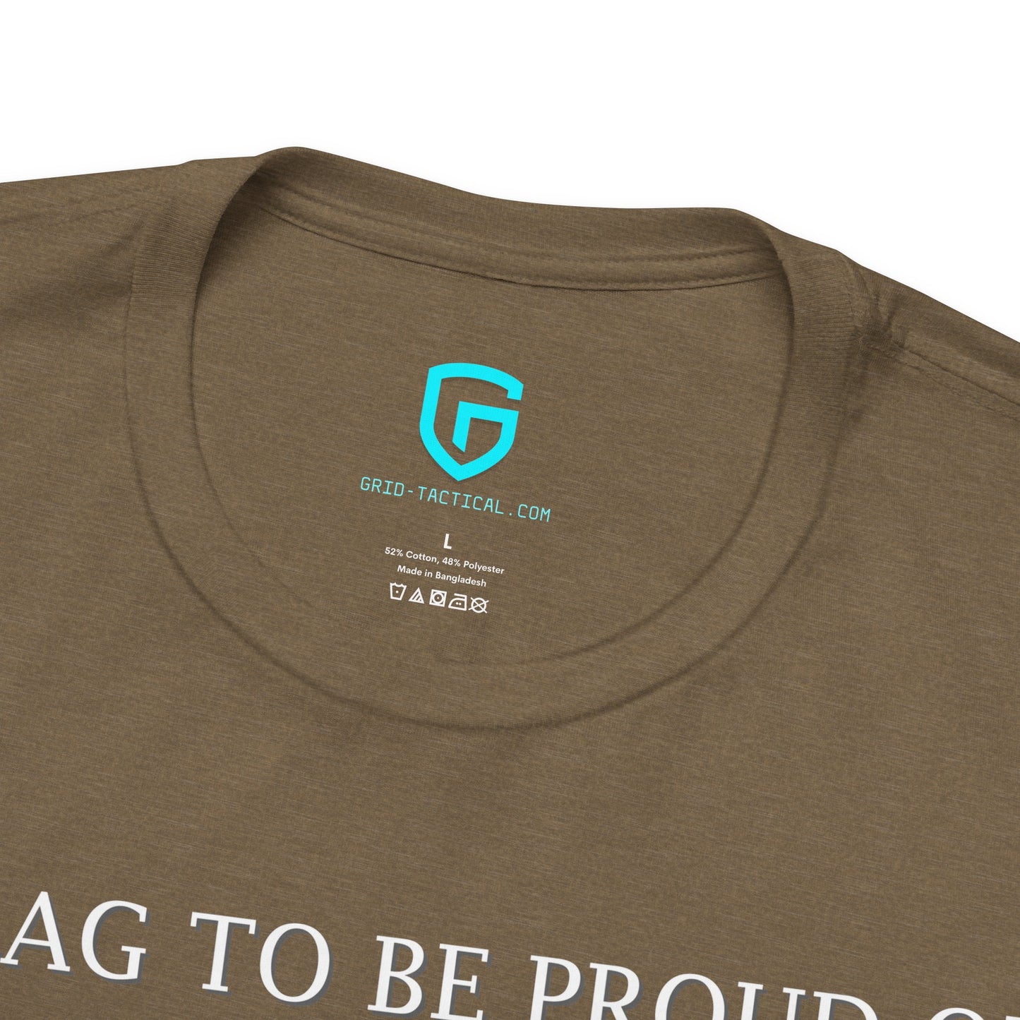 Pride Flag - American Heather T-Shirt