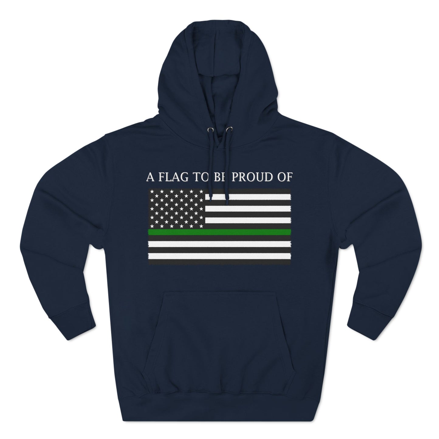 Pride Flag - Thin Green Line Hoodie