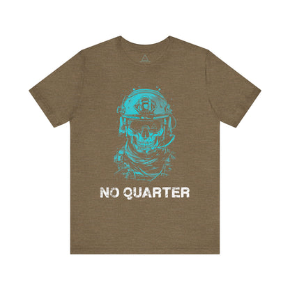 No Quarter Skull Heather T-Shirt