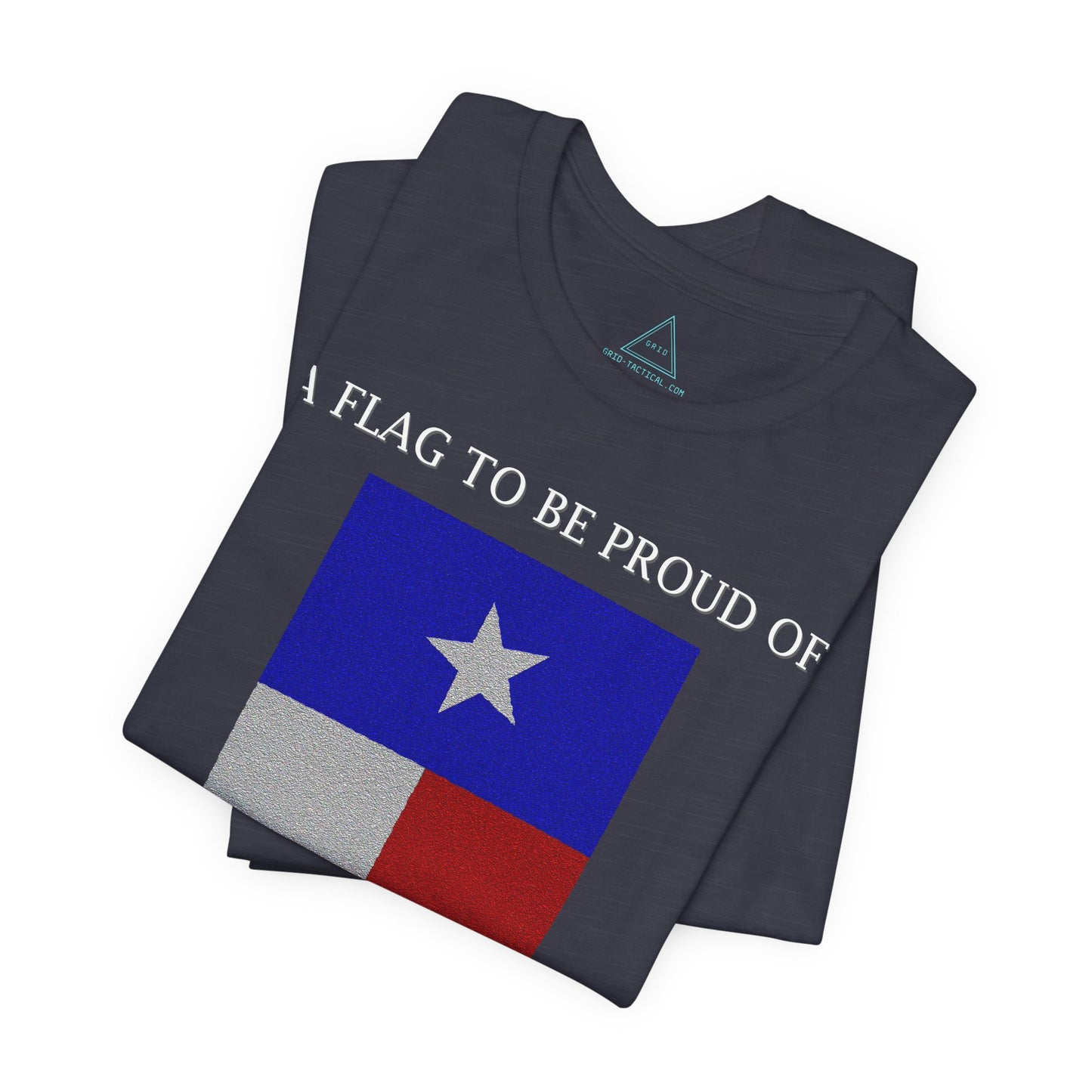 Pride Flag - Texas Heather T-Shirt