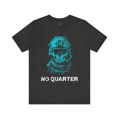 No Quarter Skull Heather T-Shirt