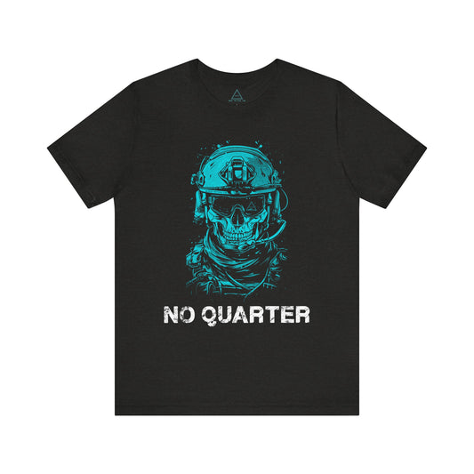 No Quarter Skull Heather T-Shirt