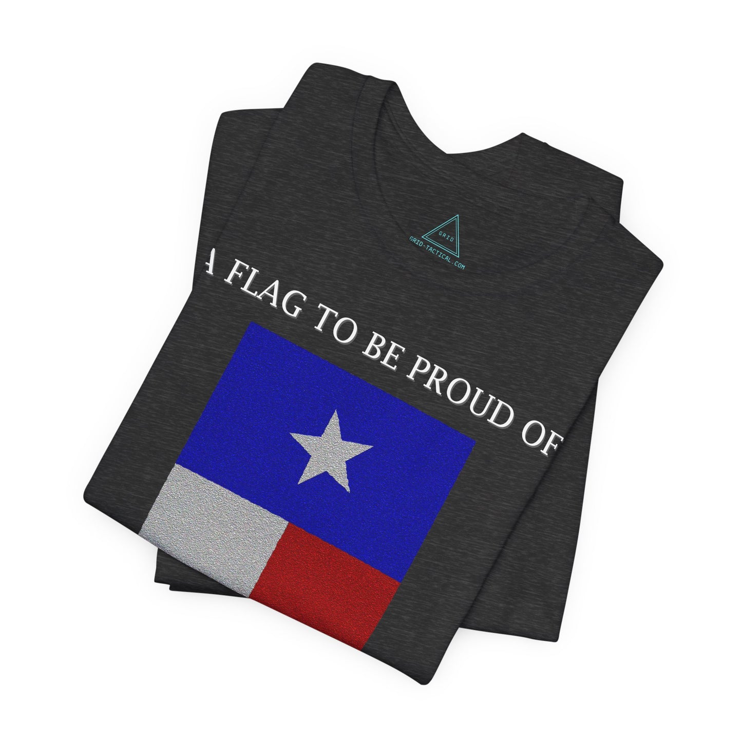 Pride Flag - Texas Heather T-Shirt