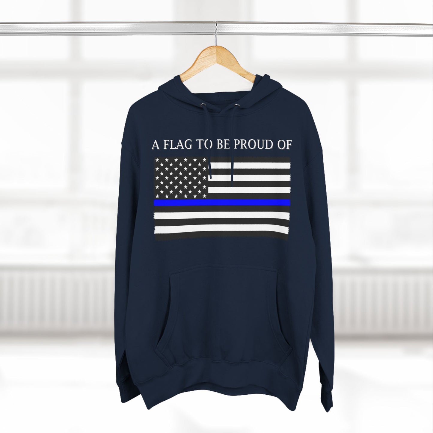 Pride Flag - Thin Blue Line Hoodie