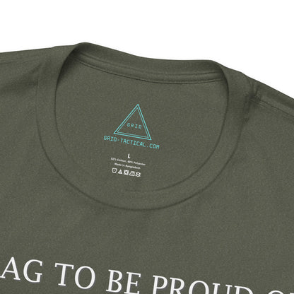 Pride Flag - Texas Heather T-Shirt