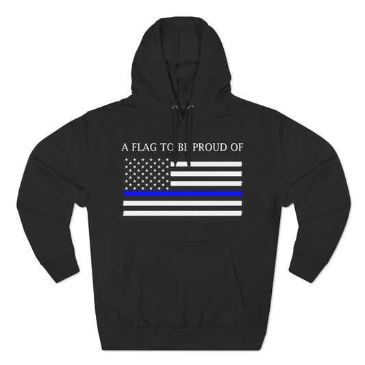 Pride Flag - Thin Blue Line Hoodie