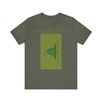 Limited Run First In, Last Out Pride Flag Collection Heather T-Shirt