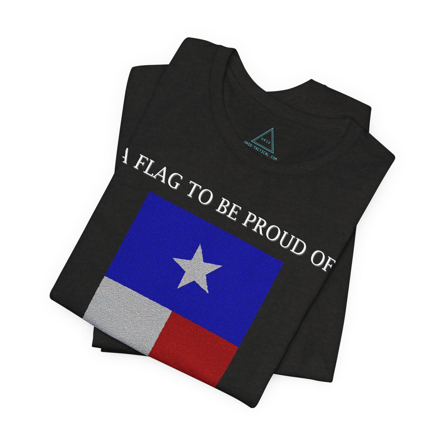 Pride Flag - Texas Heather T-Shirt